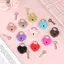 JULYHOT 1 Bộ Hình Trái Tim Padlos Phần Cứng Hành Lý Los Có Chìa Khóa Lo Cho Du Lịch Cưới Hộp Trang Sức Nhật Ký Sách Vali Quà Tặng Giáng Sinh Massivedeals