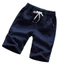 Quần Short Nam Vải Lanh Cotton Đi Biển Quần 2026 Màu Trơn Gian Hàng Năm Điểm Đi Biển Quần Short Thường Ngày NDSQ