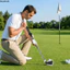 LACYESUK Golf Swing Trainer, Portable Practice Stick Golf Grip Trainer, hấp phụ Chất liệu bền Xây dựng chắc chắn Nhịp điệu chơi gôn Click Trainer Thực hành trong nhà