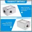 Tăng tốc độ xi lanh KKP-15 Van xả nhanh Van khí nén Van nhanh