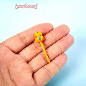 6 Chiếc Trang Trại Động Vật Khủng Long Nĩa Trái Cây Tooppi Bento Bữa Trưa Trang Trí Tiệc