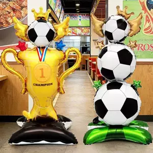 Đế Lớn Đứng World Cup Bóng Trang Trí Cửa Bóng Đá Nhôm Phim Bóng Thể Thao Cuộc Họp Trang Trí Tiệc
