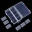 Hộp đựng nhựa đa chức năng 8 lưới 20x13.5x4.5cm Hộp đựng trong suốt FSI