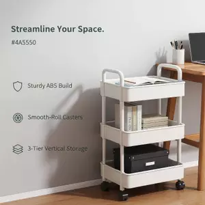 Xe đẩy lưu trữ 3 / 4 lớp Doutie có bánh xe dành cho tiện ích và tổ chức gia đình đa chức năng VN