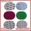 Littleloves1 30 Cái 3 Inch 75MM Bộ Giấy Chà Nhám 800-3000 Grit Đĩa Chà Nhám Khô Ướt Móc Vòng Giấy Nhám Dụng Cụ Mài Mòn Phù Hợp Với Gỗ Kim Loại VN