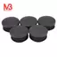 Nhựa đen 35mm Dia Blanking End Caps Ống tròn Chèn 5 chiếc
