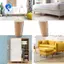 Tất phân chân đồ nội thất bằng gỗ thay thế cho bàn máy tính Phụ kiện bàn ghế Sofa thiết kế chân côn