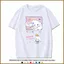 Sanrio Cinnamoroll hoạt hình chó Unisex Xu hướng thời trang mùa hè Áo thun Anime tay ngắn hàng đầu