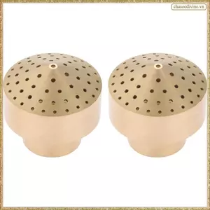 Vòi phun nước 2X Vòi phun nước 3 / 4 Inch bằng đồng thau DN20, Đầu phun nước cột ao có vòi phun Micro-Centrifugal có thể điều chỉnh