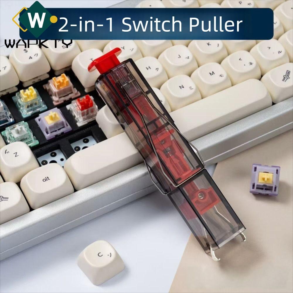 WAPKTY Keycaps Kéo, Loại Bỏ Và Thay Thế Công Tắc Kéo 2 Trong 1, Công Cụ Tháo Lắp Đa Năng Bàn Phím Cơ Dụng Cụ