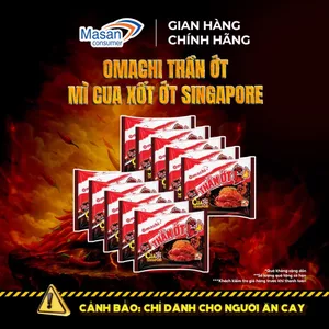 Combo 10 Omachi Thần Ớt Mì Cua Xốt Ớt Singapore