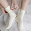 Set 5 10 Đôi Tất cổ cao Nữ trơn cao cấp 3 màu loại đẹp dầy dặn, Vớ Cao cổ nữ chất vải mềm mịn