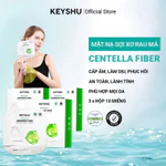 Combo 3 Hộp Mặt Nạ Sợi Xơ Rau Má Centella Fiber KEYSHU Dưỡng Ẩm, Làm Mềm Da (30ml x 30 miếng) — ảnh 2