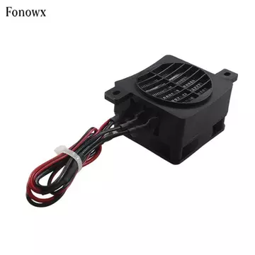 Máy sưởi 24V 12V DC Quạt giữ nhiệt Máy ấp trứng Máy sưởi quạt PTC sưởi 24V 200W