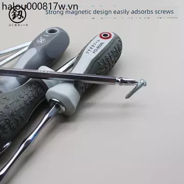 Fukuoka Dụng Cụ Flat Phillips Đa Năng Chrome Vanadi Thép Tua Vít Ratchet Tua Vít Bộ Tua Vít Dao Khác Vít