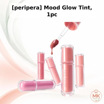 [peripera] Mood Glowy Tint 26AD, 4g, 1 cái / Son Tint Hàn Quốc / Hoàn thiện bóng / Chính hãng 100% của Mellow KR
