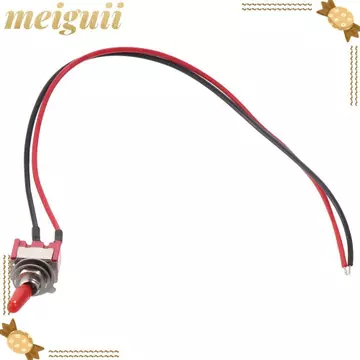 MEIGUII 1 / 8 Cái Công tắc bật tắt thu nhỏ, Công tắc bật tắt Mini MTS-101 SPST, Công tắc 6A AC 125V 250V Xe công tắc Rocker