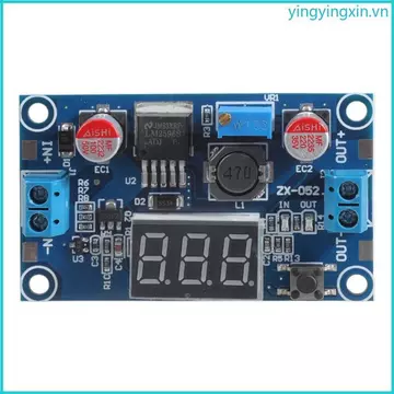 Bộ chuyển đổi YIN DCBuck Bảng mô-đun 3A Có thể điều chỉnh bước xuống Bộ điều chỉnh điện áp 1 Đầu ra điện áp 25V sang 35V