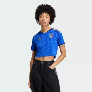adidas Bóng đá Áo Đấu Sân Nhà Dáng Lửng Đội Tuyển Ý 26 Nữ Màu xanh da trời KE8081