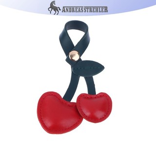 Onetimingfine Sáng Tạo Nhỏ Anh Đào Phong Cách Mục Vụ Da Trái Cây Túi Xách Móc Khóa Phụ Kiện Quà Tặng Cho Bé Gái Nữ VN
