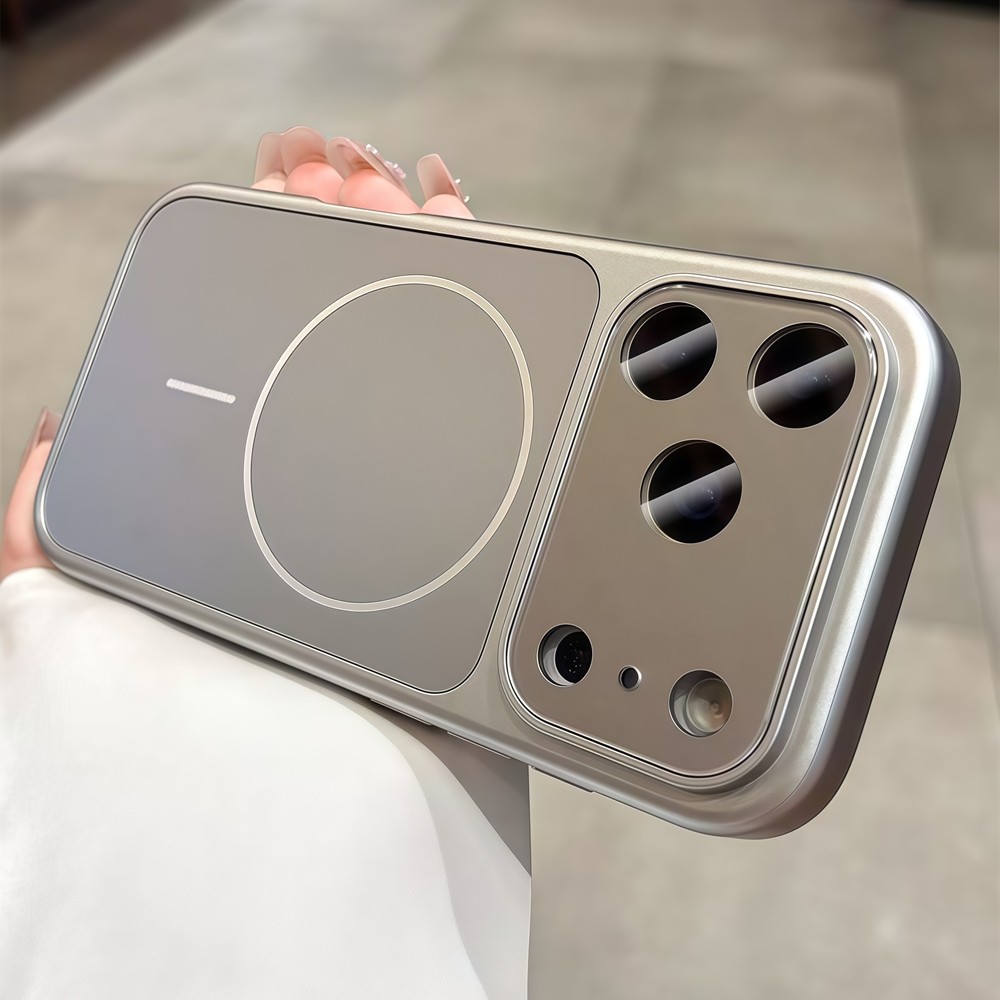 Ốp Điện Thoại Từ Tính Tức Thì Cho IPhone 17 Pro Max 13 14 15 16 Pro Max Chống Rơi Bảo Vệ Ống Kính Vỏ Cứng Bảo Vệ Điện Thoại