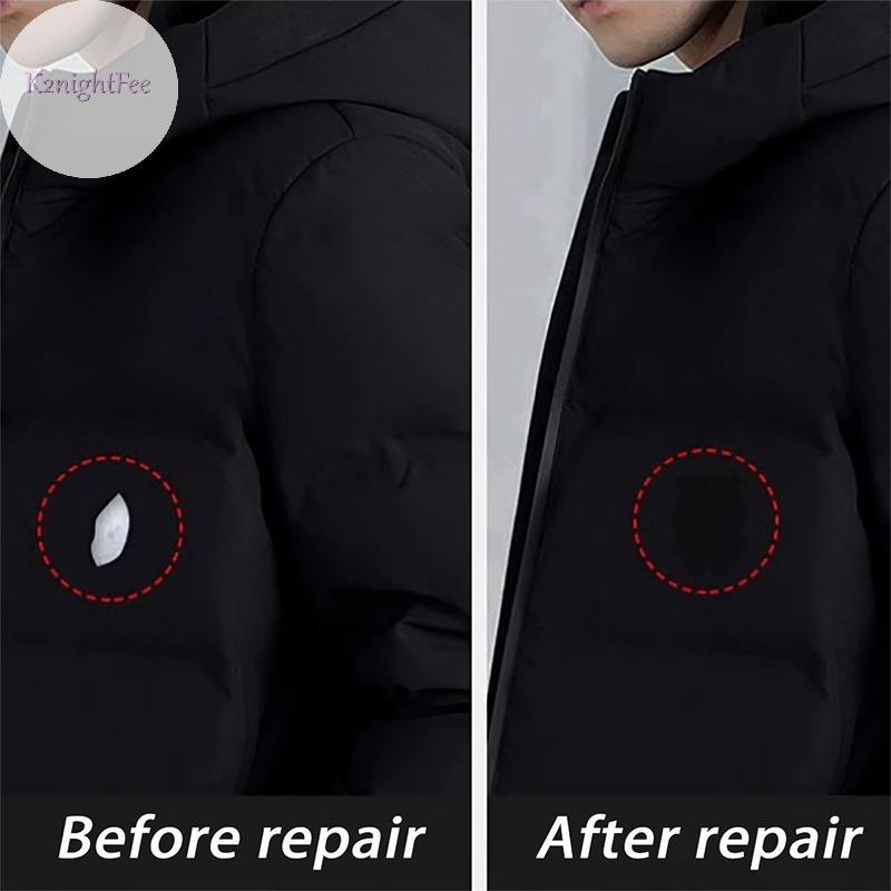 Miếng dán sửa chữa vải tự dính K2nightFee Universal Black - Quick Fix Cho Áo Khoác