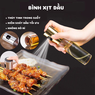 Bình xịt dầu ăn phun sương, dung tích 100ml