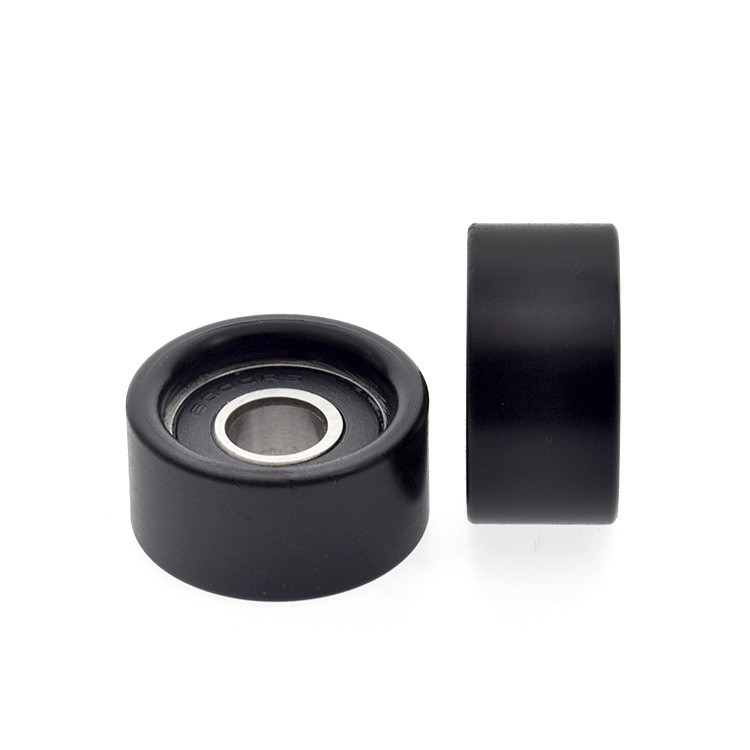 6000 / 6200 Vòng bi Gói bên ngoài Nhựa POM PA Nylon Chống mài mòn Lỗ bên trong phẳng 10mm Vòng bi phi tiêu chuẩn Bánh xe Fd10