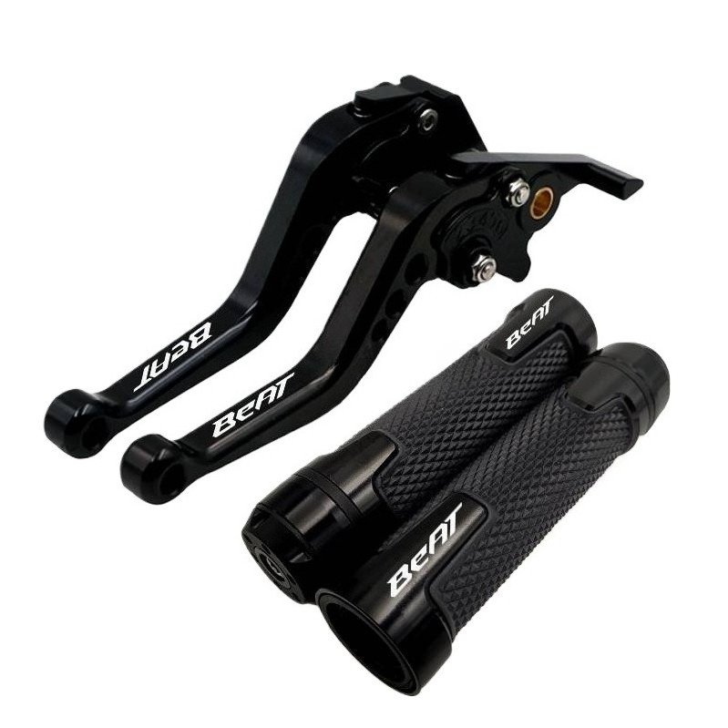 Dành Cho Xe Honda Beat / Beat Fi V1 Combi Xe Máy Sửa Đổi Hợp Kim Nhôm CNC 6 Tầng Có Thể Điều Chỉnh Có Thể Gập Lại Phanh & Ly Hợp Đòn Bẩy Có Tay Cầm Và Bộ Bảo Vệ Đòn Bẩy