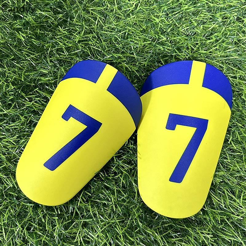 NDY 1 Cặp Bóng Đá Shin Pad Bảo Vệ Chân Chống Mài Mòn Chống Sốc Bảo Vệ Chân Huấn Luyện Shank Board N
