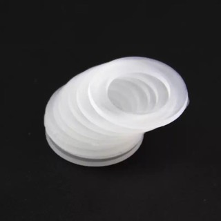 vòng đệm nhựa phẳng Long đền nhựa trắng các cỡ ，vòng đệm Cao Su PE M3-M20 [JYD-ZZ-Z]