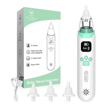 MAMAJOY Bé Mũi Cleaner Silicone Có Thể Điều Chỉnh Hút Điện Trẻ Em Máy Hút Mũi An Toàn Tiện Lợi Tiếng Ồn Thấp U90