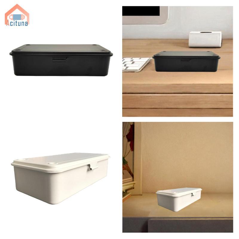 Hộp Bảo Quản Sắt Hộp Bảo Quản Có Nắp Máy Tính Để Bàn Cói Và Ghi Chú Tổ Chức Cho Văn Phòng Phẩm Cơ Khí Dụng Cụ Nghệ Thuật Thủ Công Cung Cấp