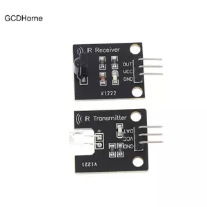 Bộ mô-đun cảm biến thu và phát hồng ngoại GCDHome IR cho | Phạm vi 38KHz 10M | Bộ cặp kỹ thuật số 5V HOT