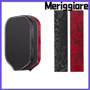 Băng cạnh đầu mái chèo MERIGGIARE, Nhãn dán cạnh vợt Pickleball hấp thụ sốc chống trầy xước, Đào tạo băng bảo vệ khung 16mm bền cao cấp