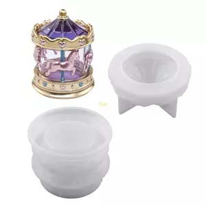 Khuôn đúc nhựa băng chuyền flgo có nắp cho các dự án thủ công hộp trang trí
