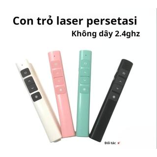 Bút laser lật trang PPT, lật trang không dây, điều khiển từ xa cho trình chiếu, bộ thu USB tích hợp 50M
