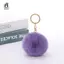 Lông Tơ Pom Móc Khóa Mềm Giả Nhiều Màu Sắc Lông Thỏ Bóng Móc Khóa Ô Tô Pompom Móc Chìa Khóa Móc Chìa Khóa Túi Nữ Mặt Dây Chuyền Mới