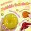 Noisy Handmade Fidget Quả bóng căng thẳng Thiết kế sinh tố trái cây Đồ chơi nhựa an toàn cho trẻ em Lớp học Hoạt động làm dịu