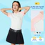 Áo polo nữ Yody ponte roma chạm mát lạnh tức thì trẻ trung thể thao năng động WAPO25S048