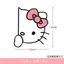 Dễ Thương Peeking kitty Cat Probe Anime Hoạt Hình Dán Xe Ô Tô Sáng Tạo Độc Đáo Xe Chống Thấm Nước Dán