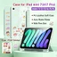 Ốp Lưng Cho iPad Mini 7 A17Pro 8.3 inch Mới Có Khe Cắm Bút Bảo Vệ Từ Tính Cho iPad Mini 6 Ốp Lưng Cho iPad Mini 5 / Mini 4 Có Mặt Sau Trong Suốt