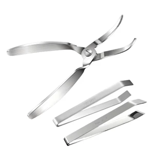Bộ Deboning Gia Cầm SUS304 Bộ 3 Loại Xử Lý Nhà Bếp Với Răng Hàm Cắt Và Góc plus Thẳng