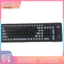 < CarFashion > Bàn phím chơi game silicon mềm chống bụi có thể gập lại 103 phím cho máy tính xách tay / máy tính