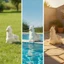 Llama Nước Động Vật Dễ Thương Đồ Chơi Nước Di Động Nhỏ Gọn Cho Trẻ Em, Sân Sau, Bể Bơi