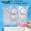 GETVOW Protractor Sáng Tạo Văn Phòng Phẩm Xoay Đa Năng Vật Dụng Văn Phòng Học Tập Dụng Cụ Đo