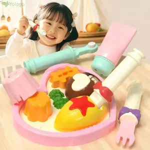 YOLOGO Đồ chơi giáo dục sớm Nhật Bản, Đồ chơi mô phỏng phong cách nhà chơi Đồ chơi cho ăn thực phẩm, Quà tặng Nhập vai Tính năng Đồ chơi cho ăn Pudding Giáo dục sớm