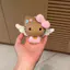 Hầu hết Khen ngợi Thiên Thần hello kitty Sang Trọng Quyến Rũ Dễ Thương Ngộ nghĩnh Đậu Mắt Hello Kitty Móc Khóa Cặp Đôi Giá Trị Cao Móc Khóa Hoạt Hình Dễ Thương Da Đen hello kitty Quà Tặng