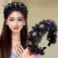 JULYHOT Hàn Quốc Kim Cương Giả Nơ Tóc Vòng Tính Khí Ngọt Rộng Viền Thời Trang Đa Năng Phụ Kiện Tóc Cho Bé Gái Quà Tặng Massivedeals
