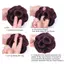 JULYHOT Tóc Tổng Hợp Bun Chín Hoa Bud Tóc Giả Túi Kẹp Tóc Cho Nữ Đuôi Ngựa Móng Vuốt Kẹp Sống Động Như Thật Dụng Cụ Tạo Kiểu Tóc Massivedeals